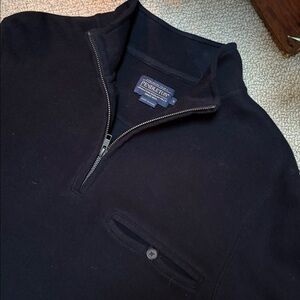 Pendleton Black half-zip Sweater